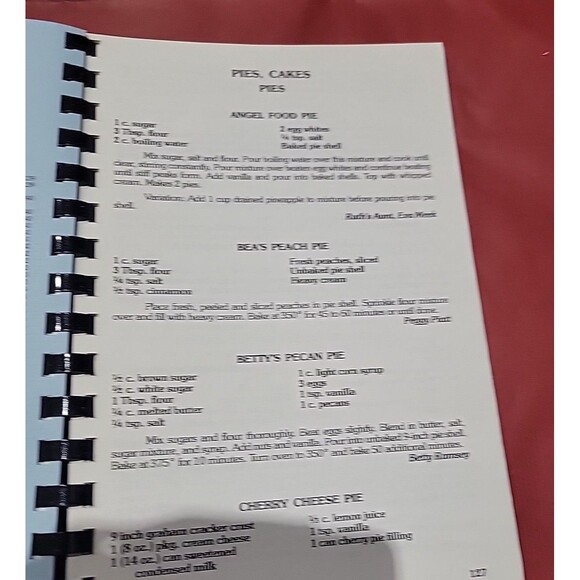 Spears Victorian Sampler Tea Room spiral Cookbook Eureka Springs AR 1997 - Picture 4 of 4